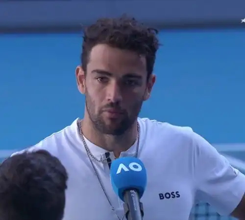 Le sensazioni a caldo di Matteo Berrettini dopo il match contro Kozlov. Guarda il video