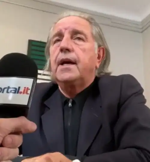 Paolo Bertolucci va giù piatto con Matteo Berrettini