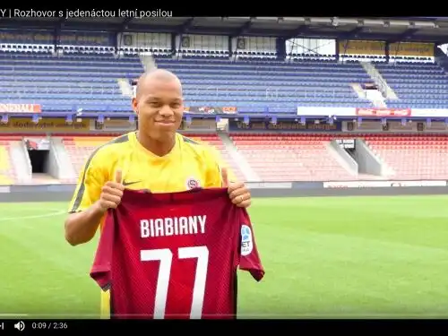 Inter, Biabiany non sarà riscattato dallo Sparta Praga