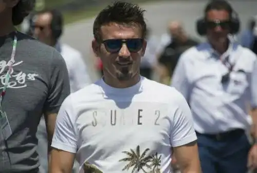 Max Biaggi in sella in Qatar