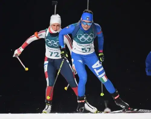 Biathlon, ancora niente da fare per le Azzurre