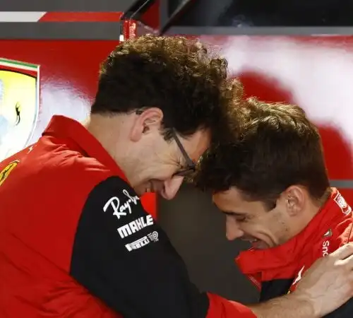 Problemi sulla Ferrari? Mattia Binotto risponde a Charles Leclerc