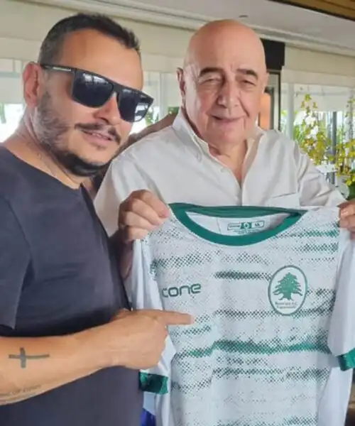 Adriano Galliani in visita al Boavista Sport Club