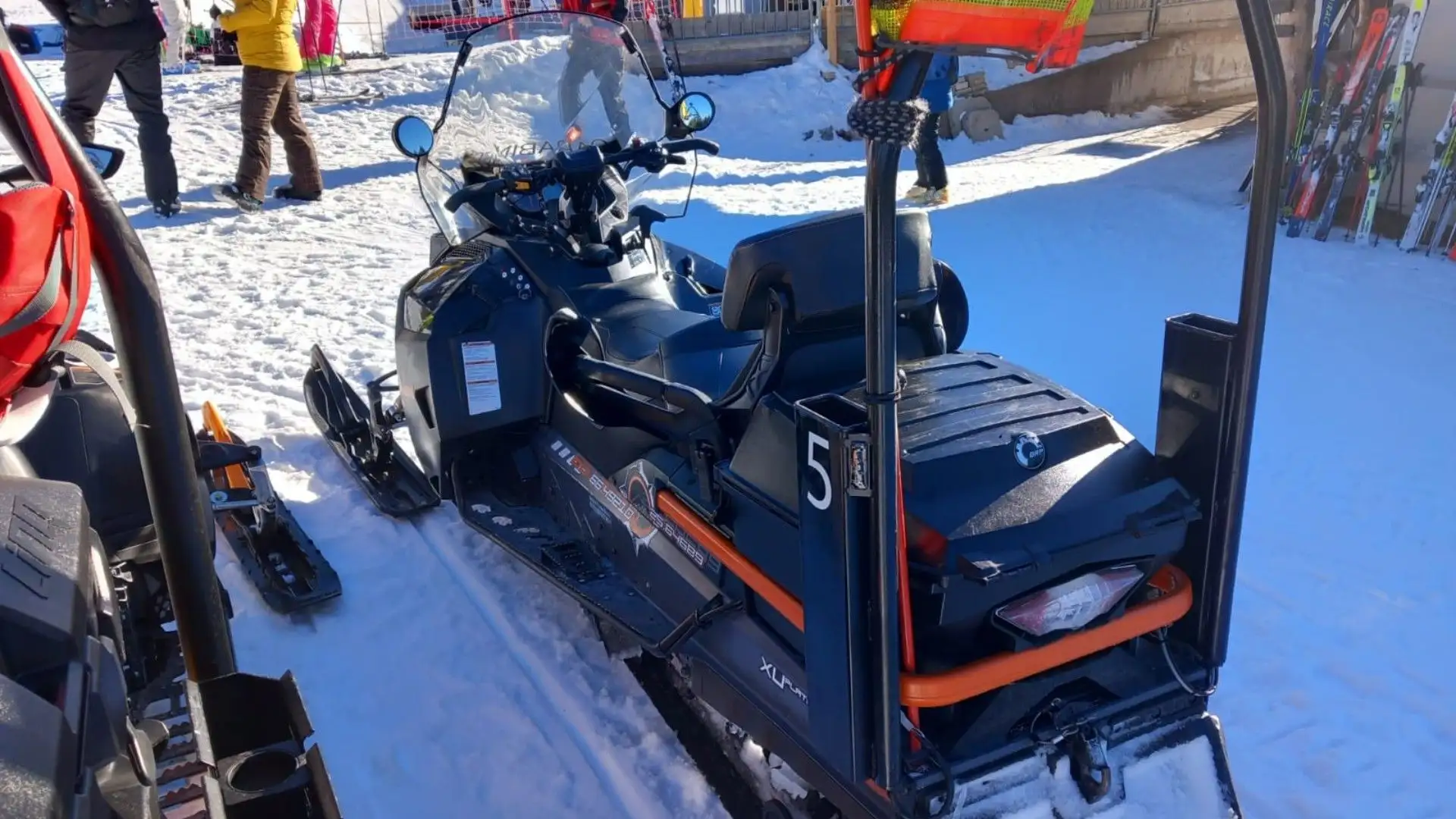 I Carabinieri sono una presenza costante sulle piste