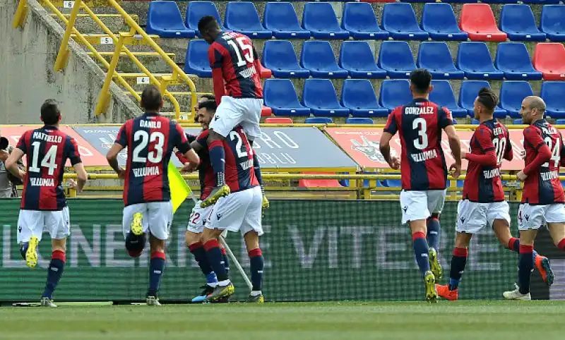 Mattia Destro è tornato al gol portando in vantaggio i padroni di casa ma una rete di Lerager ha riequilibrato le sorti dell'incontro.