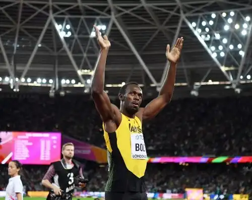 Usain Bolt chiude con una clamorosa sconfitta