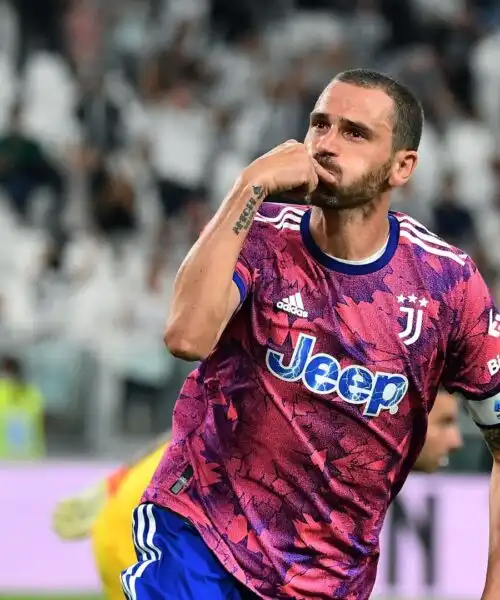 Caso Juventus-Salernitana, Bonucci svela la posizione di Candreva
