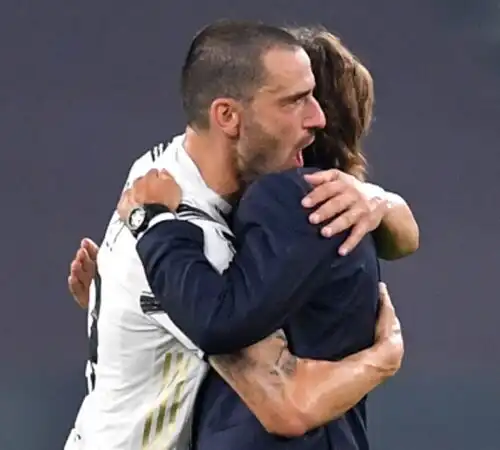 Leonardo Bonucci condiziona Andrea Pirlo