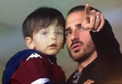 Il grande gesto di papà Bonucci
