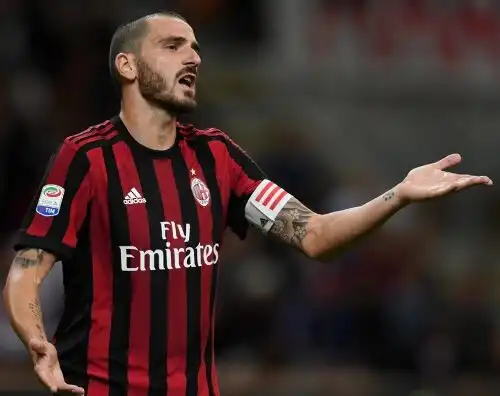 I tifosi a Bonucci: “Svegliati”