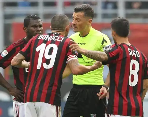 Due giornate a Bonucci, una a Mandzukic