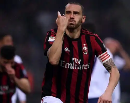 Bonucci: ”Credo alla Champions, Gattuso come Conte”