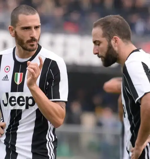 E’ fatta: Higuain al Milan, Bonucci torna alla Juventus