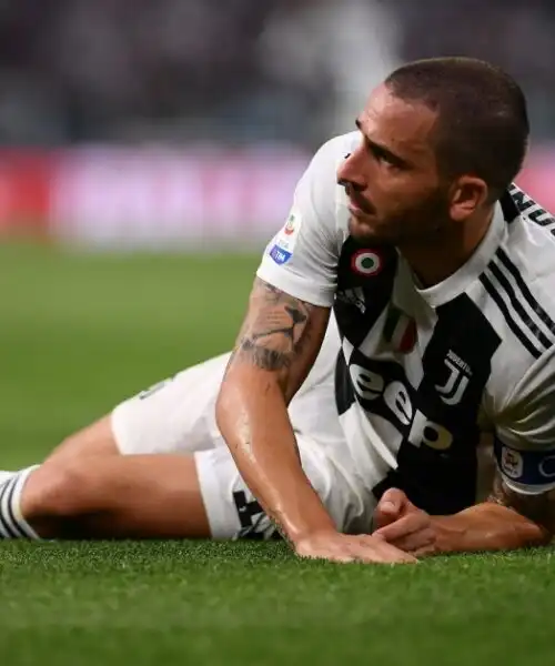 Milan-Juventus, Bonucci verso l’esclusione