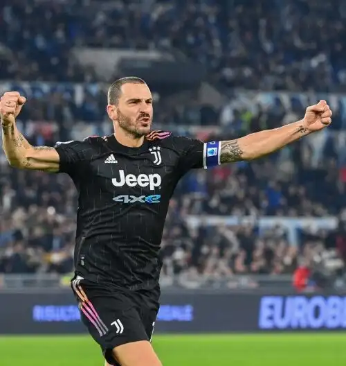 Doppio Bonucci dal dischetto: la Juventus stende la Lazio