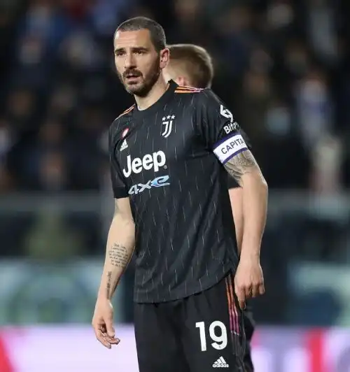 Juventus, Allegri ne recupera tre ma perde Bonucci