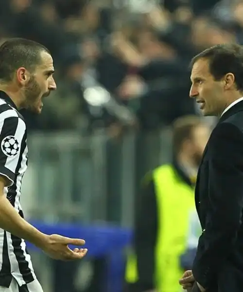 Bonucci-Allegri: storia di un rapporto molto complicato. Foto