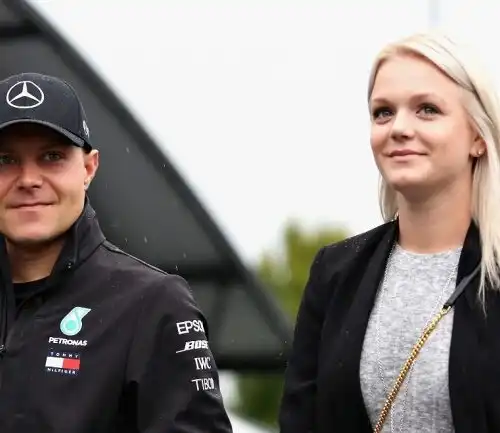 F1, Bottas ha divorziato dalla moglie Emilia