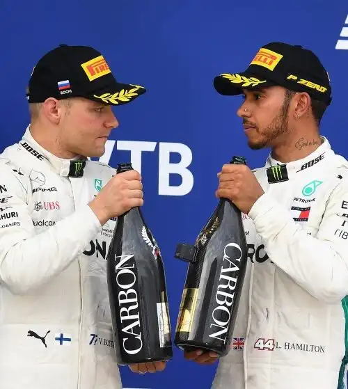 F1, a Valtteri Bottas ancora non va giù un episodio con Lewis Hamilton