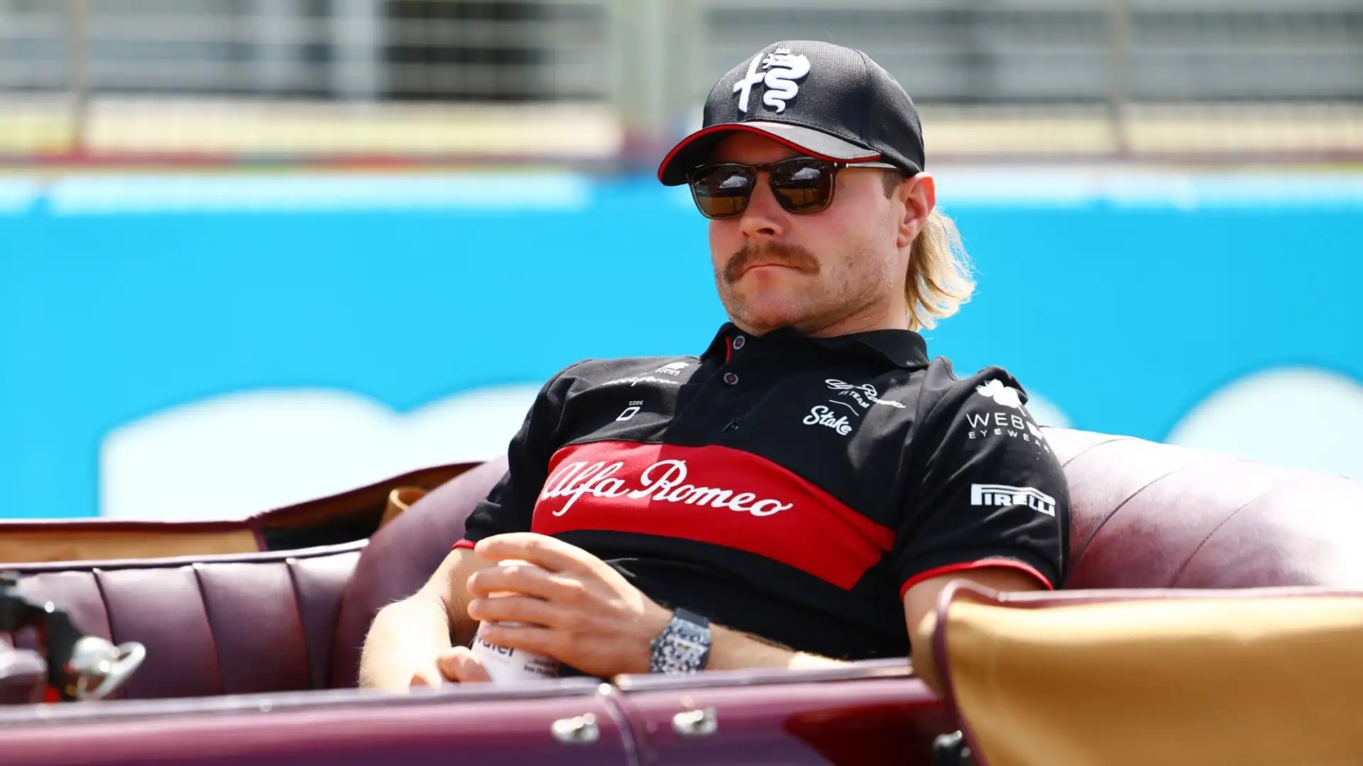 Valtteri Bottas (Alfa Romeo): patrimonio stimato 28 milioni di dollari. Per anni compagno di squadra di Hamilton alla Mercedes