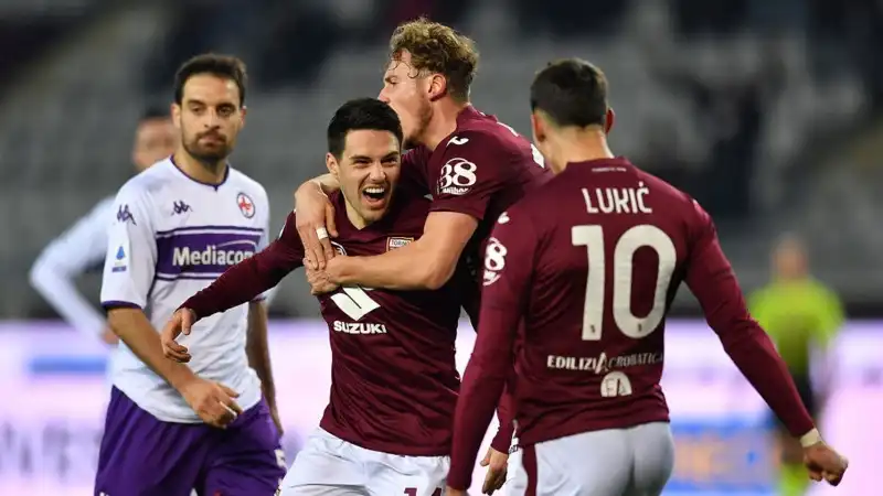 Il Torino demolisce la Fiorentina