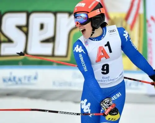Spettacolare Brignone, trionfa nel SuperG