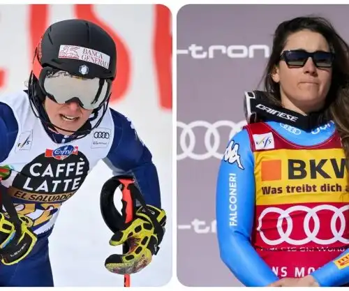 Sci, gioia condivisa per Federica Brignone e Sofia Goggia