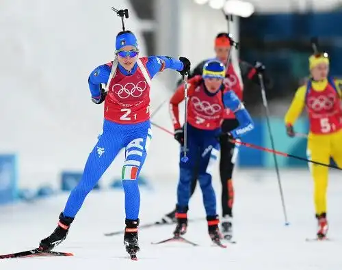 Bronzo staffetta mista Biathlon