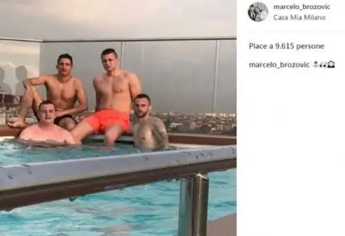 Brozovic, una foto fa infuriare gli interisti