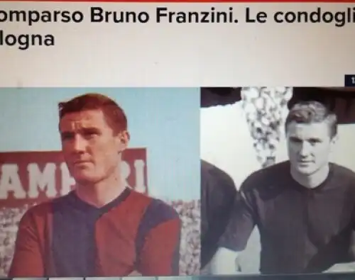 Il Bologna piange un altro campione d’Italia