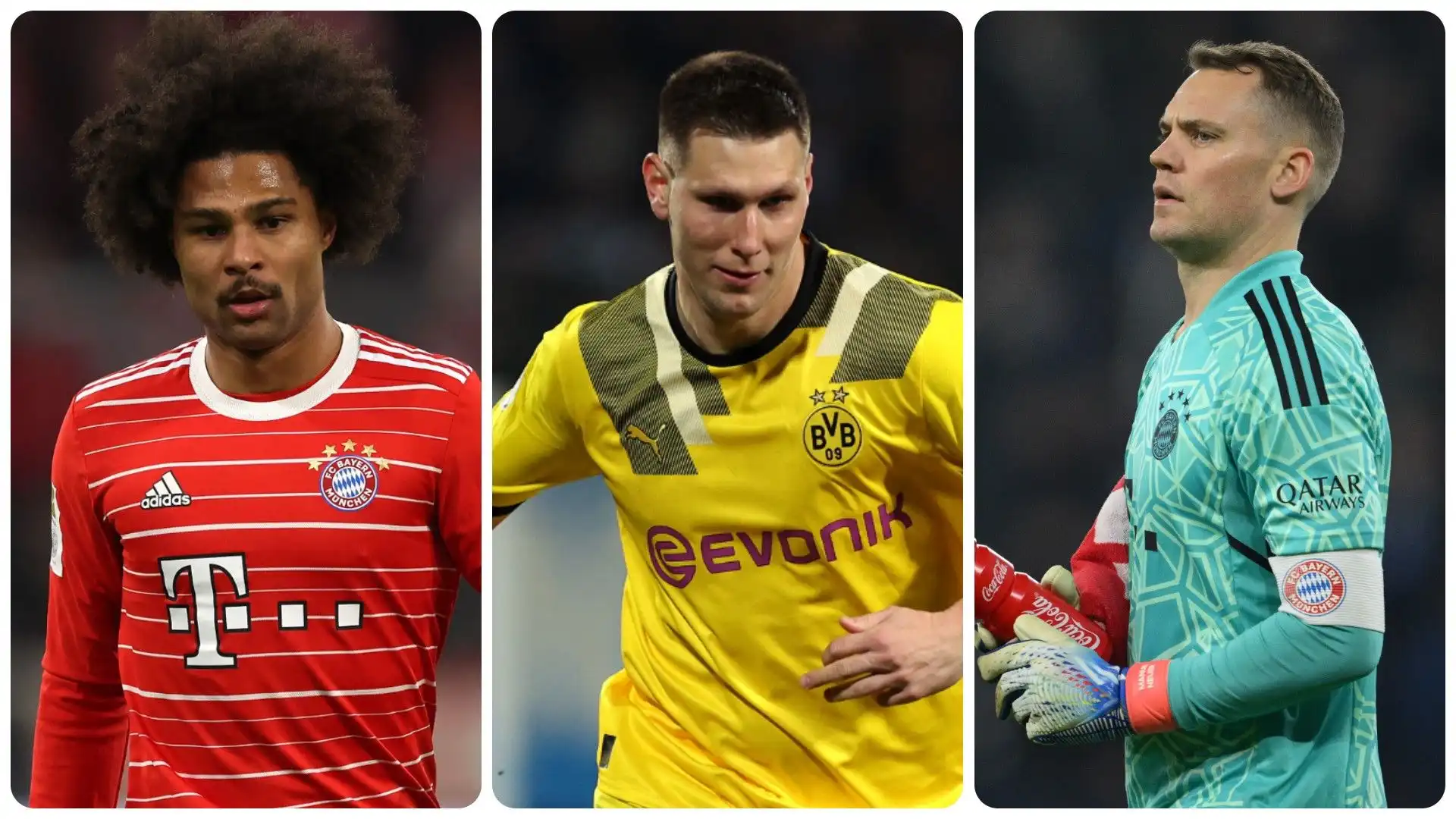 Bundesliga: i 10 calciatori con lo stipendio più alto. Fonte: Capology
