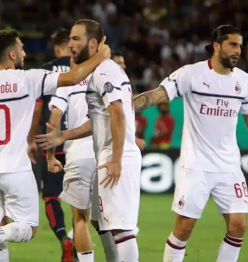 Cagliari-Milan: Pagelloide rossonero