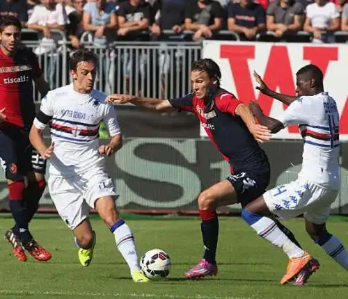 Cagliari-Sampdoria 2-2