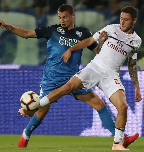 Empoli-Milan: Pagelloide rossonero