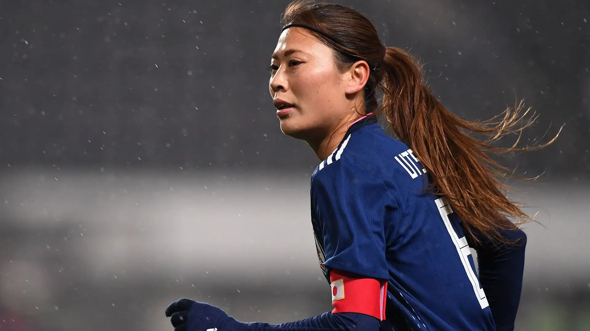 Rumi Utsugi (centrocampista): 113 le presenze con la maglia del Giappone