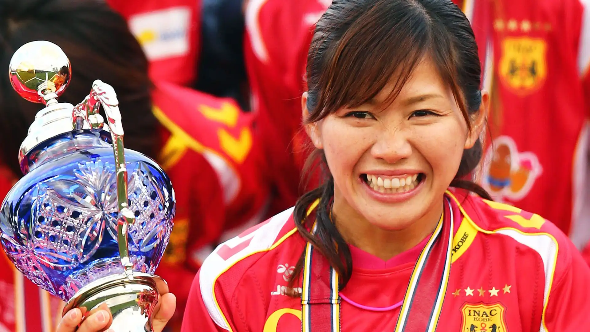Nahomi Kawasumi (centrocampista): venti gol in 90 partite con il Giappone, ha vinto il Mondiale 2011