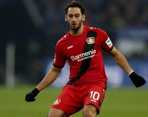 Milan, visite mediche per Calhanoglu