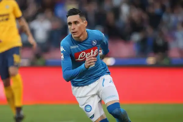 Callejon sempre più lontano dal Napoli