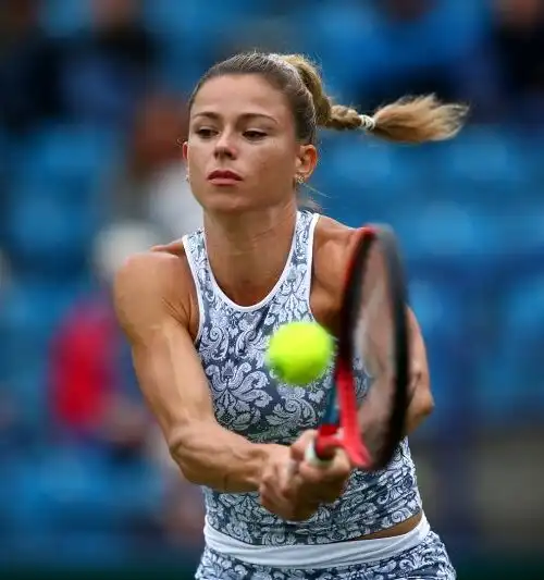 Camila Giorgi, le foto di una settimana comunque da sogno