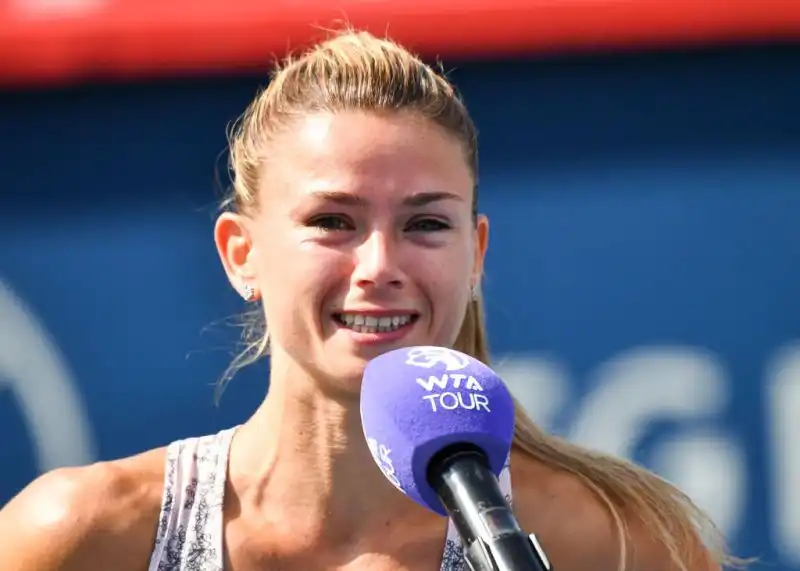 Camila Giorgi, gran finale a Courmayeur