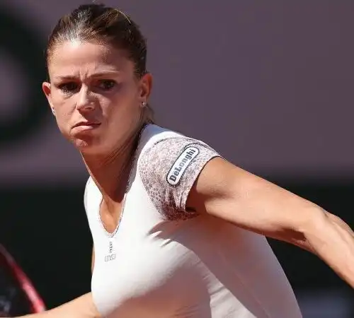 Camila Giorgi perde con eleganza: le foto