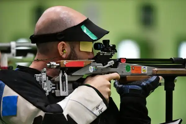Niccolò Campriani, oro nella carabina 10 metri aria compressa.