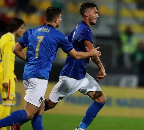 Under 21, rimonta-spettacolo contro la Romania: Canestrelli ne fa 3