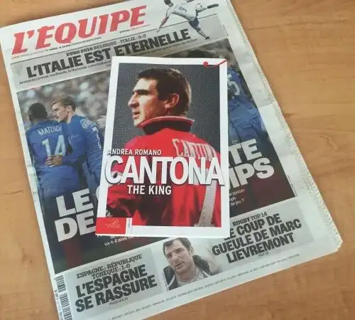 Il re Cantona è un libro