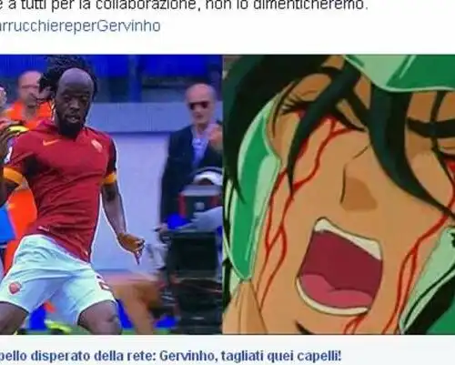 Gervinho, il web se la ride