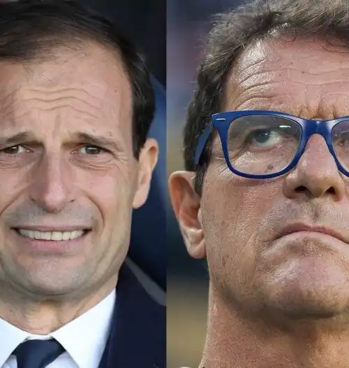 Juventus: Fabio Capello boccia Allegri e punge Agnelli