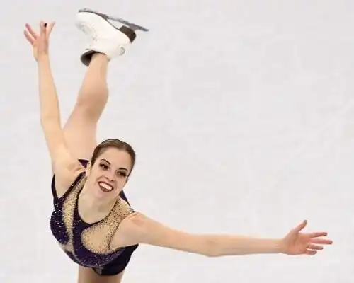 Carolina Kostner nel Team Event