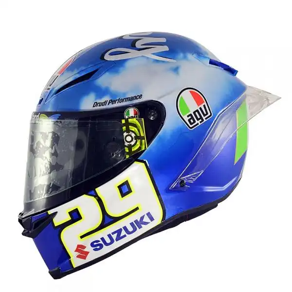 I caschi speciali scelti da Valentino Rossi e Andrea Iannone per il Gp d'Italia.