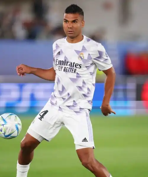 Manchester United, Casemiro convinto con 350 mila sterline a settimana