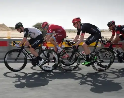 Qatar: tappa a Cavendish, Mohoric si rompe il gomito